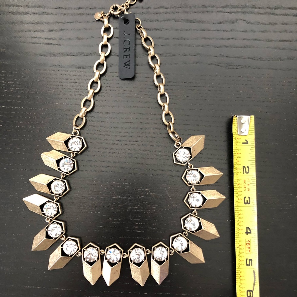 Authentic J. Crew crystal statement necklace - Picture 4 of 6
